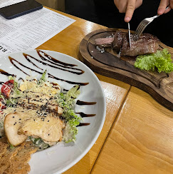 Lumie fire bowl with food